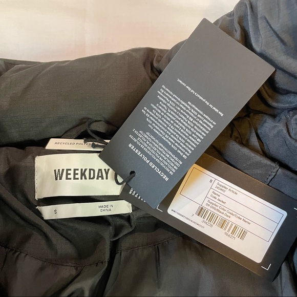 Weekday black puffer - Picture 3 of 3